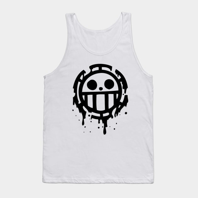 one piece Trafalgar Law Tank Top by Heathera